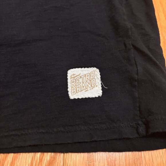 Retro Brand High Point University Men's Short Sleeve Black/White T-Shirt Size XL - Picture 4 of 5